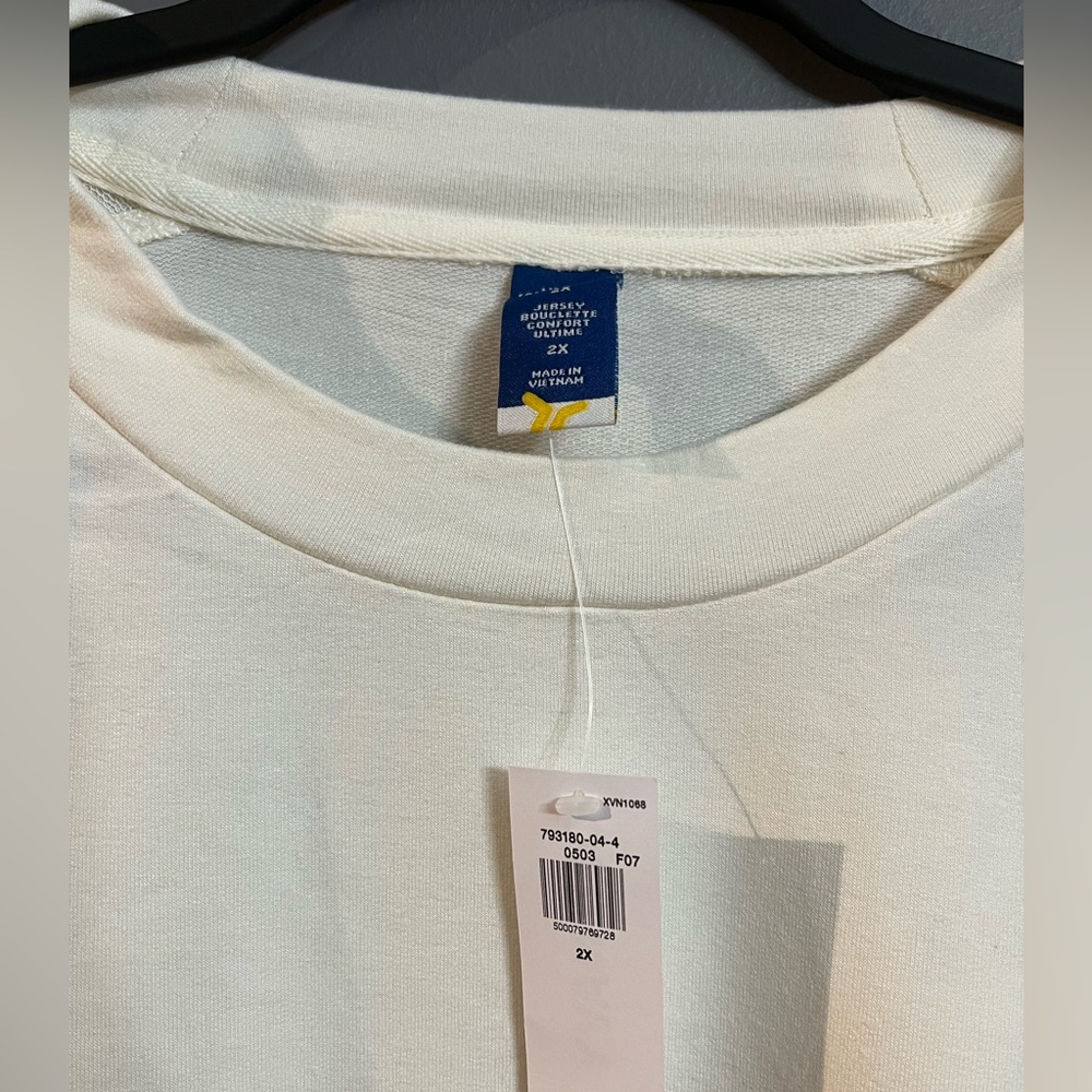 Old Navy Long Sleeve Live In Cropped French Terry Sweater! - Picture 9 of 11
